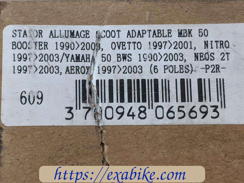 generator, stator MBK Booster - photo 2