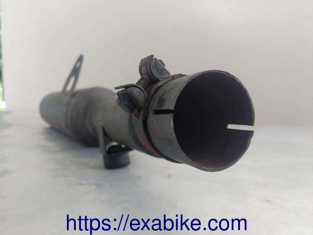 left muffler marving Kawasaki ZX10 Tomcat - photo 4