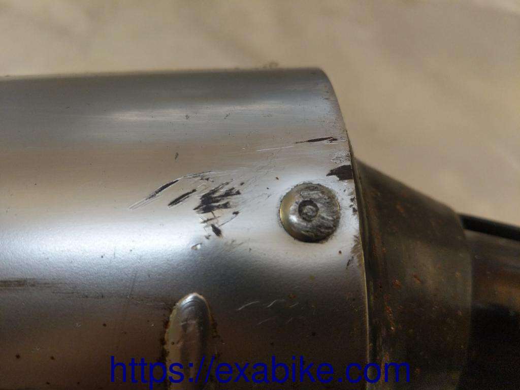 échappement droit Kawasaki GPX-R 600 - photo 3