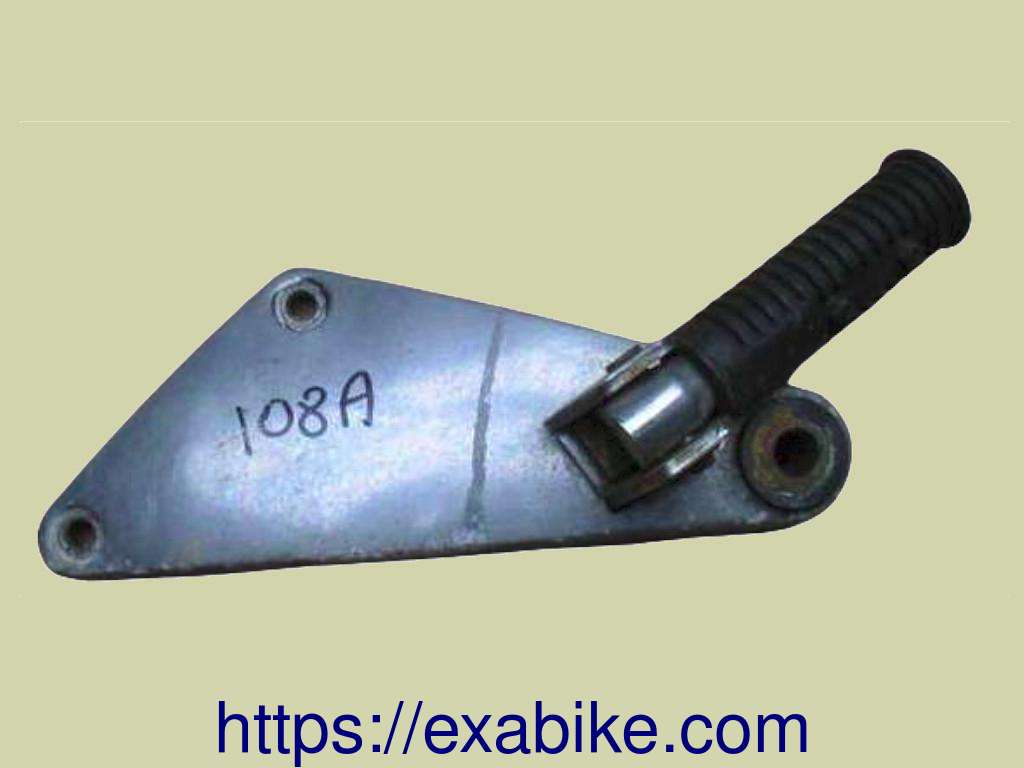 rear left plate with footrest Kawasaki EN 500 - photo 1