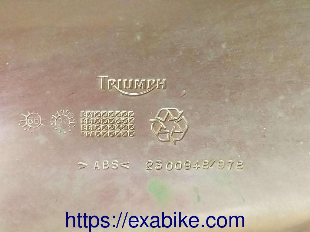 left rear cowl Triumph Trophy 1200 - photo 4