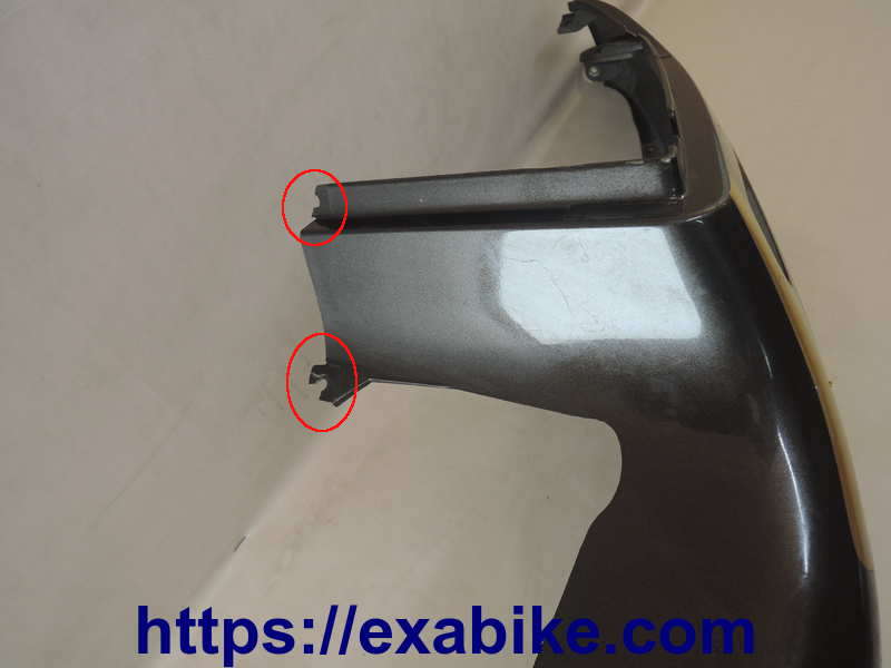 left rear cowl Suzuki GSXR 750 - photo 2