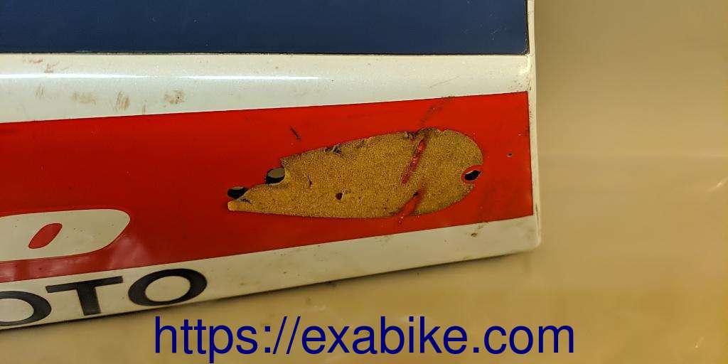left rear cowl Suzuki GSXR 750 - photo 3