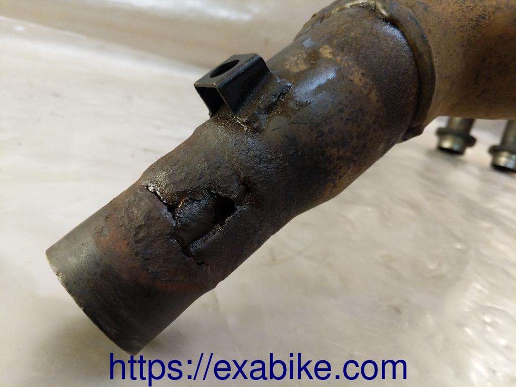 exhaust collector Yamaha YZF 750 - photo 5