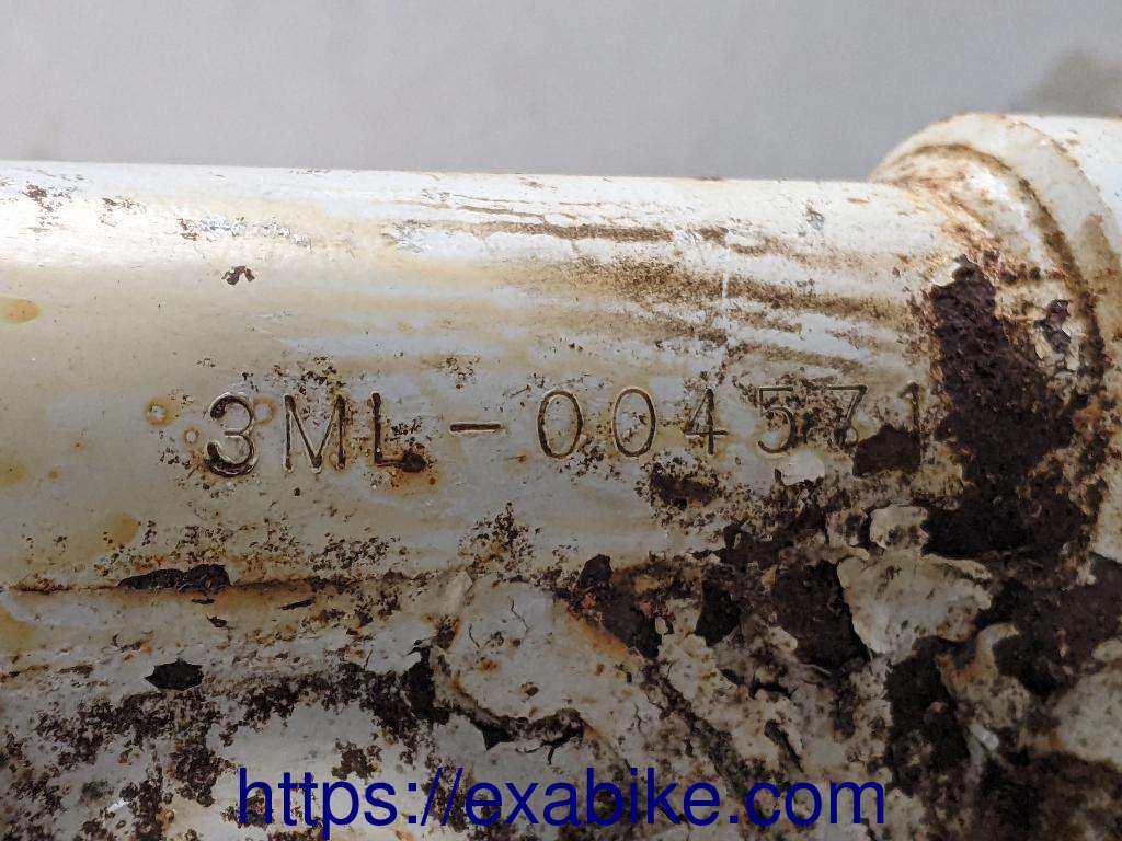 frame Yamaha YZ 80 - photo 2