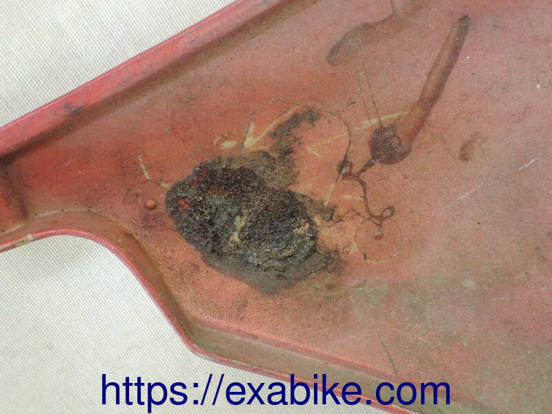 cache latéral gauche Honda CB 400 N - photo 3