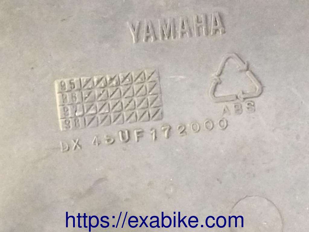 rear right cowl YAMAHA SZR 660 - photo 5