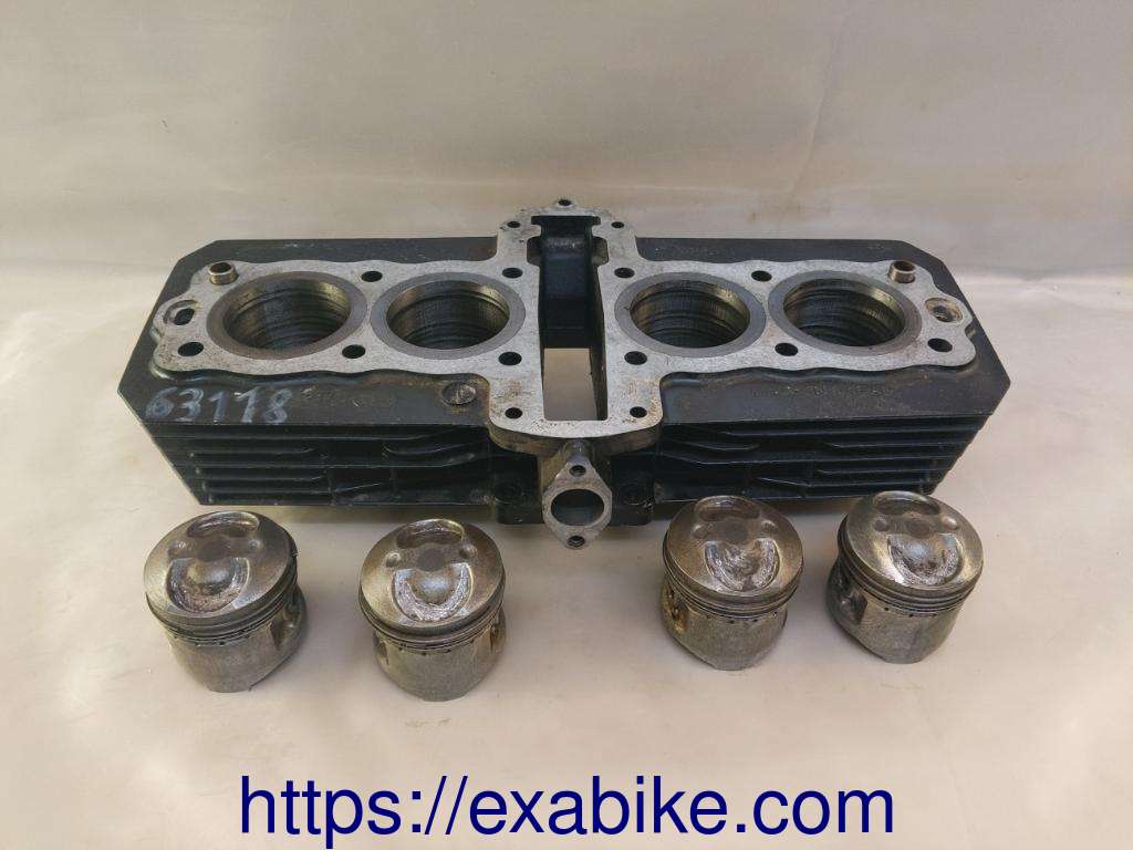 bloc cylindres avec pistons Suzuki GSX400F - photo 1
