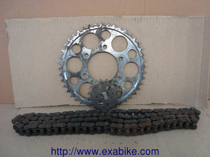chain kit Kawasaki ZXR 750 - photo 1