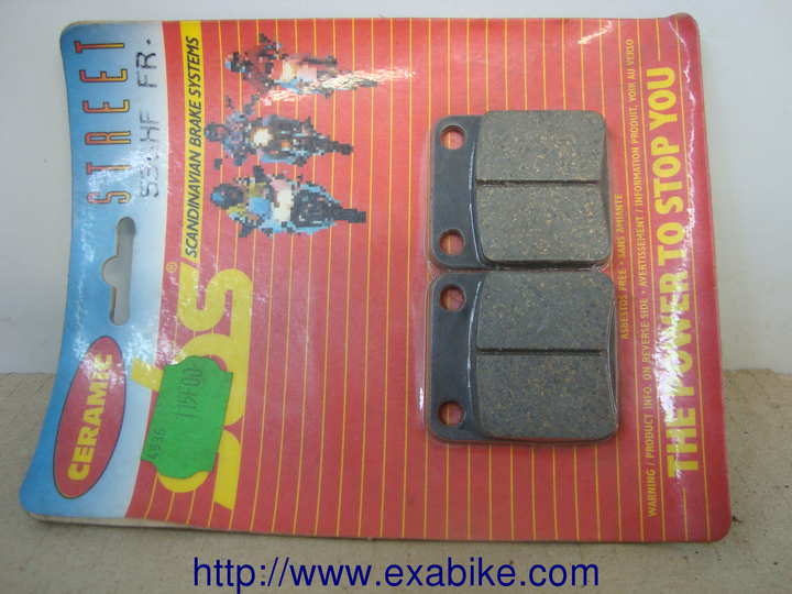 front pad set Suzuki DR 125 - photo 1
