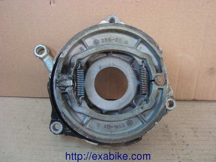 rear brake panel Yamaha XC 125 Beluga - photo 2