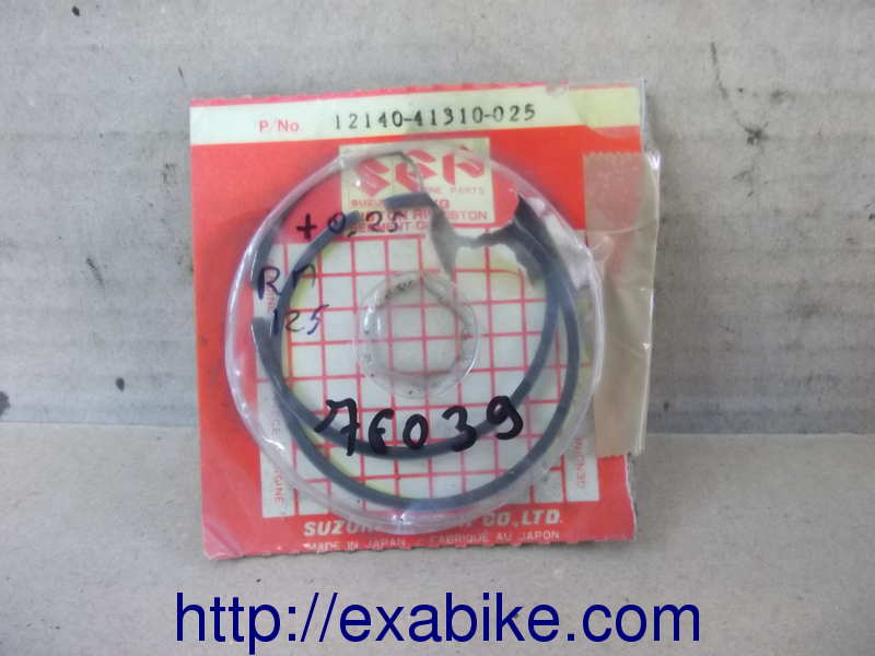 piston rings Suzuki RM 125 - photo 1