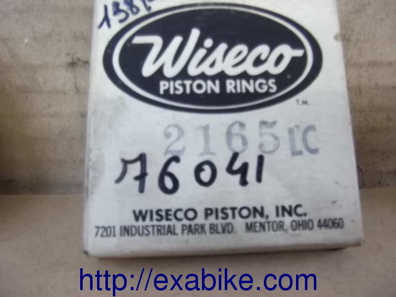 piston rings Voir la photo ou référence modele a identifier - photo 1