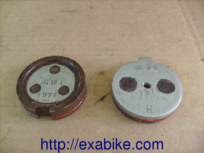 brake pad set Voir la photo ou référence modele a identifier - photo 2