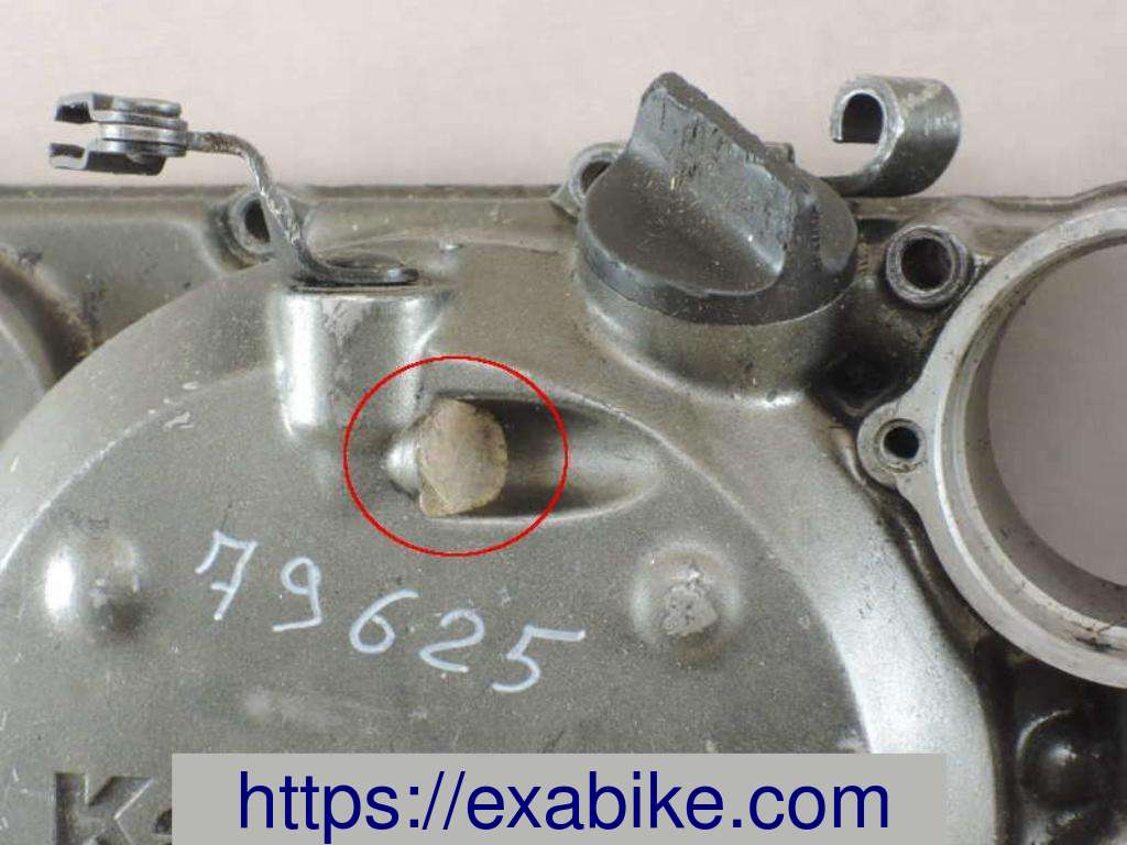 clutch cover Kawasaki KLR 650 - photo 2