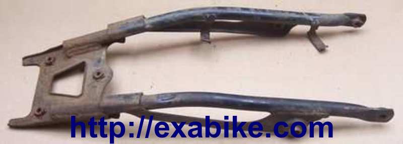 support garde-boue arr Honda 50 MTX - photo 1