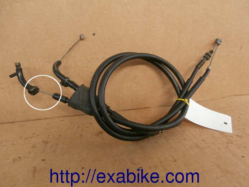 throttle cables Yamaha FZR 400 - photo 1