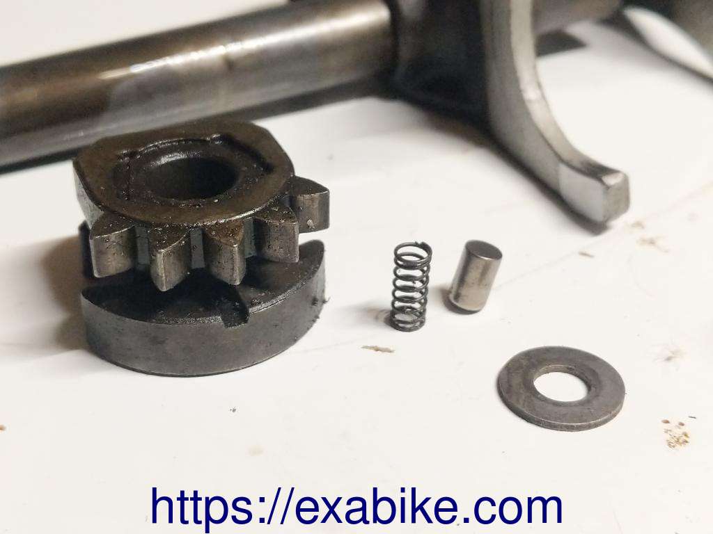 gearbox Suzuki Intruder 750 - photo 3
