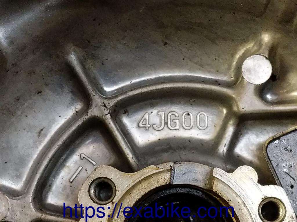 generator cover Yamaha SR 125 - photo 5