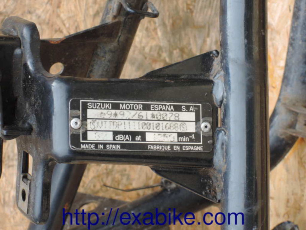 cadre Suzuki 125 Burgman - photo 2